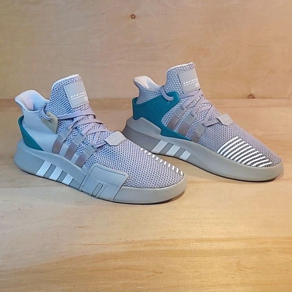 Adidas Equipment ADV Gray Basketball Sneakers - Picture 2 of 10